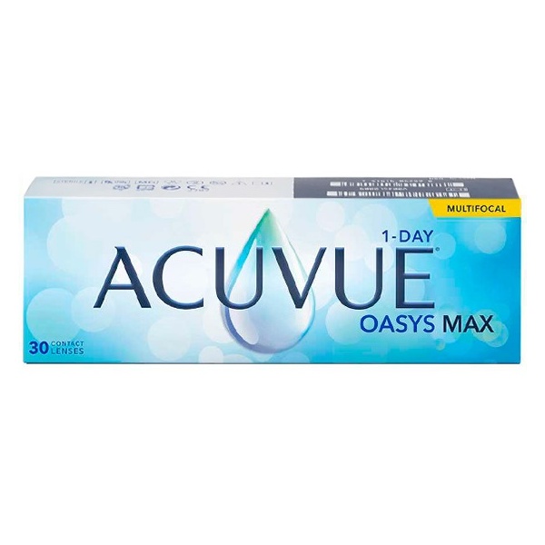 Acuvue Oasys Max 1 Day Multifocal - Lentilles de contact