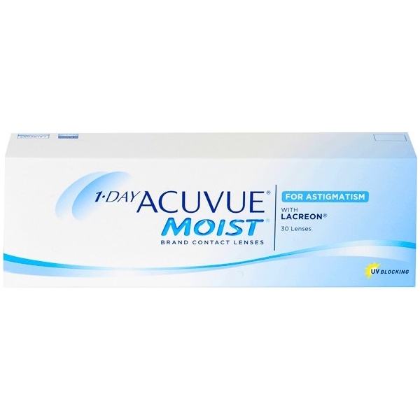 1 Day Acuvue Moist For Astigmatism - Lentilles de contact